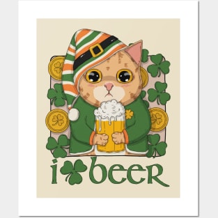 I Love Beer Posters and Art